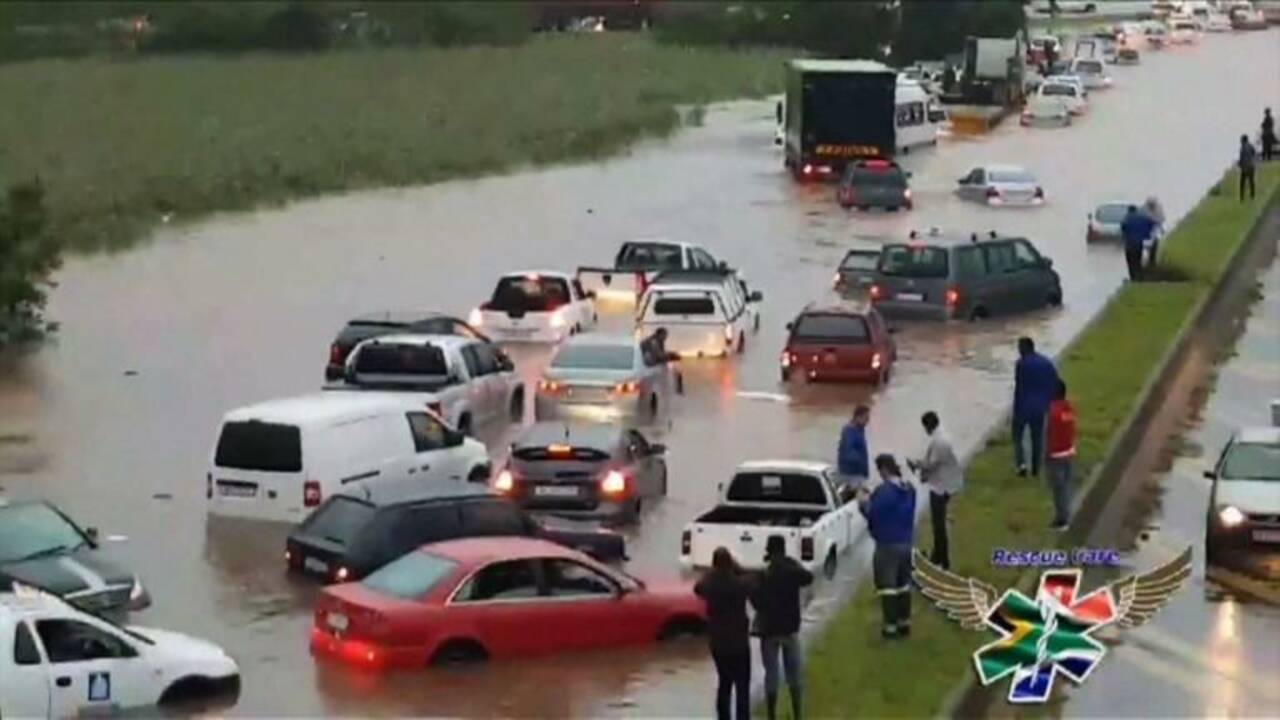 Inondations en Afrique du Sud, plusieurs morts