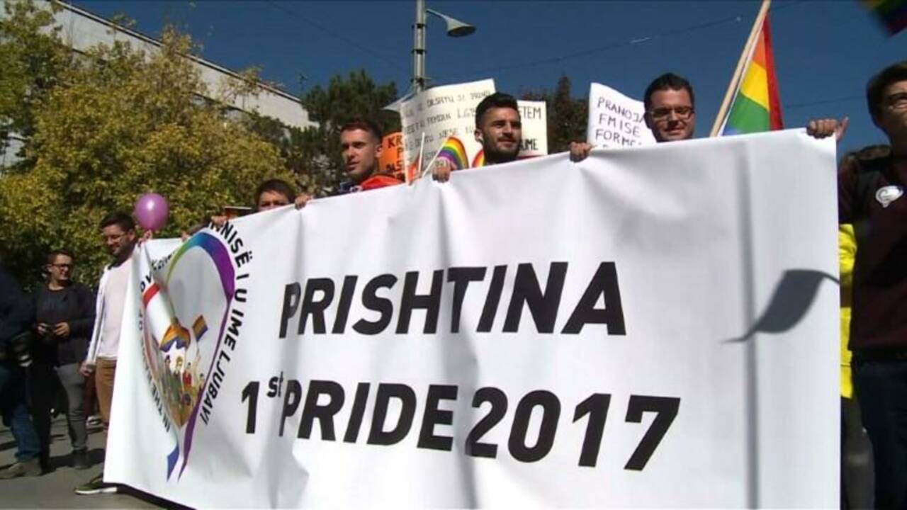 Kosovo: première "gay Pride" dans les rues de Pristina