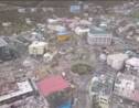 L'ouragan Irma provoque des dégâts sur l'île de Tortola