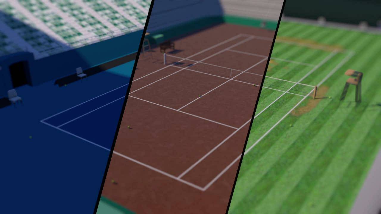 VIDÉOGRAPHIE – Le tennis, une question de surface