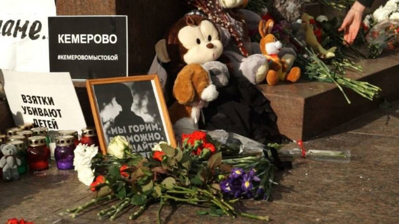 Les Moscovites expriment leur indignation après un incendie
