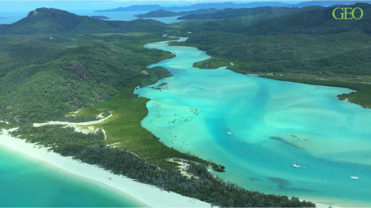 VIDÉO - Les Whitsundays, joyau de la Grande Barrière de corail