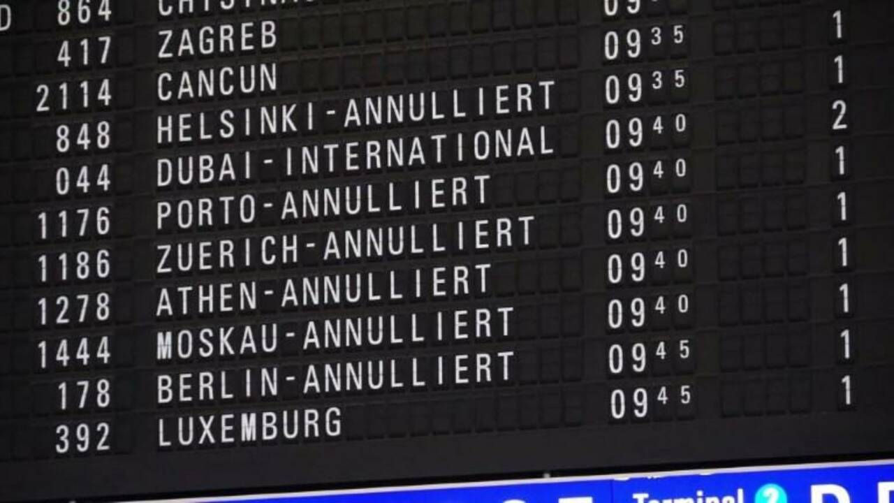 Lufthansa: vols très perturbés par une grève des pilotes