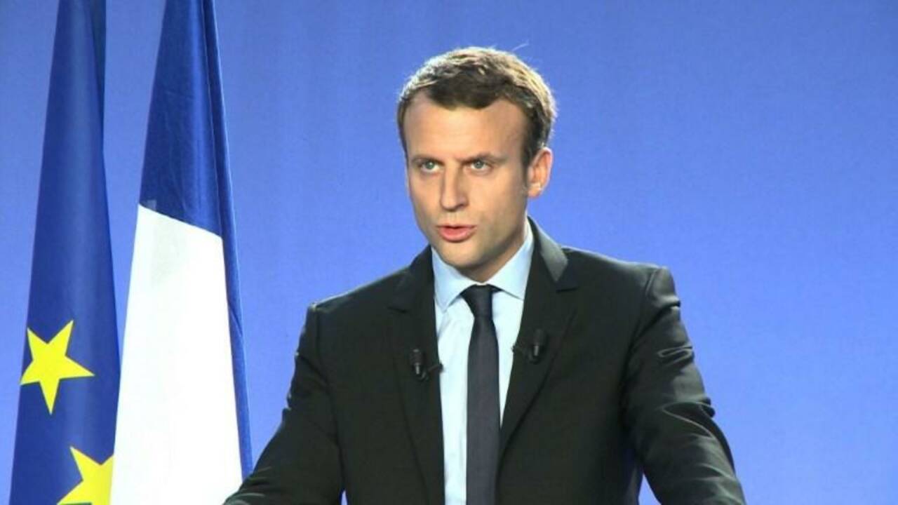 Macron candidat à la présidence de la République