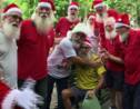 Mission accomplie, les Pères-Noël de Rio taillent leur barbe