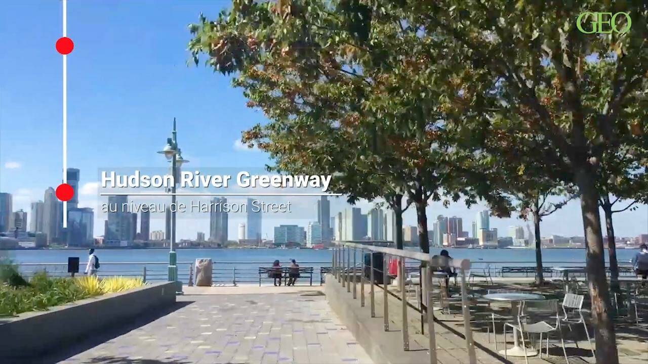 VIDÉO - New York à vélo le long de la Hudson River