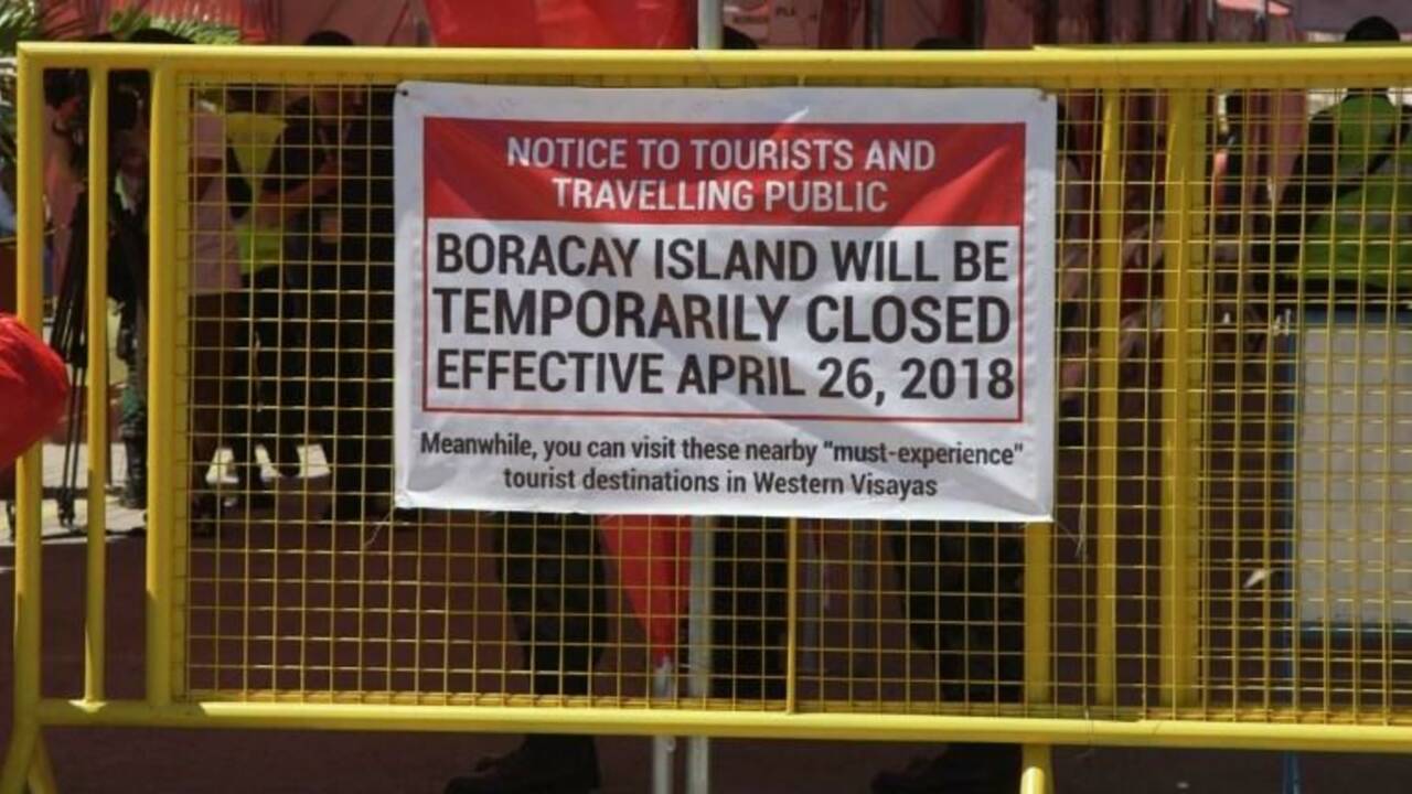 VIDÉO - Philippines : Boracay se prépare à fermer ses portes