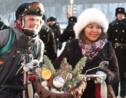 Russie: des centaines de cyclistes à Moscou par -27°C