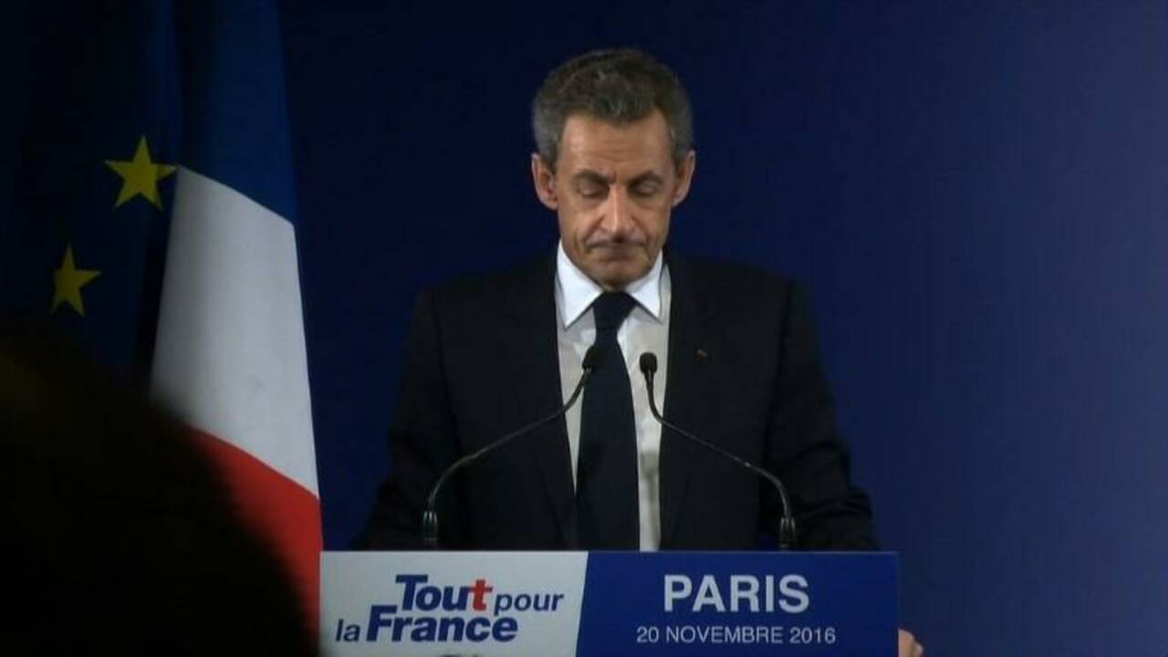Sarkozy éliminé de la primaire de la droite, soutient Fillon