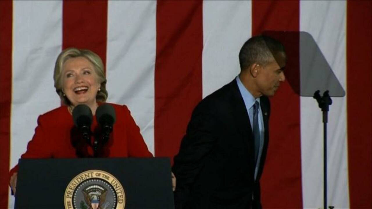 Springsteen et Obama à Philadelphie pour Hillary Clinton