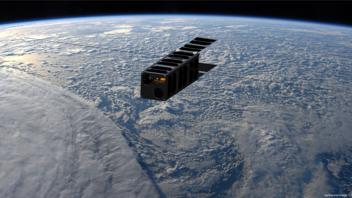 Picsat Le Nanosatellite Français Et Sa Jeune étoile Geofr