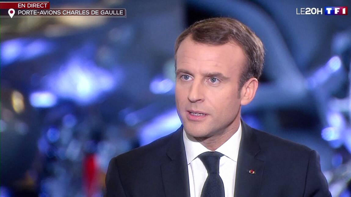 "Gilets jaunes": Macron "entend la colère" mais dit "méfiance" face aux récupérations