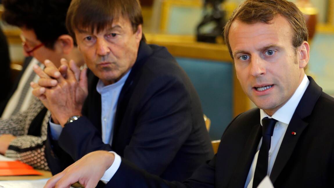 Macron tente lundi de mettre d'accord Hulot et les chasseurs