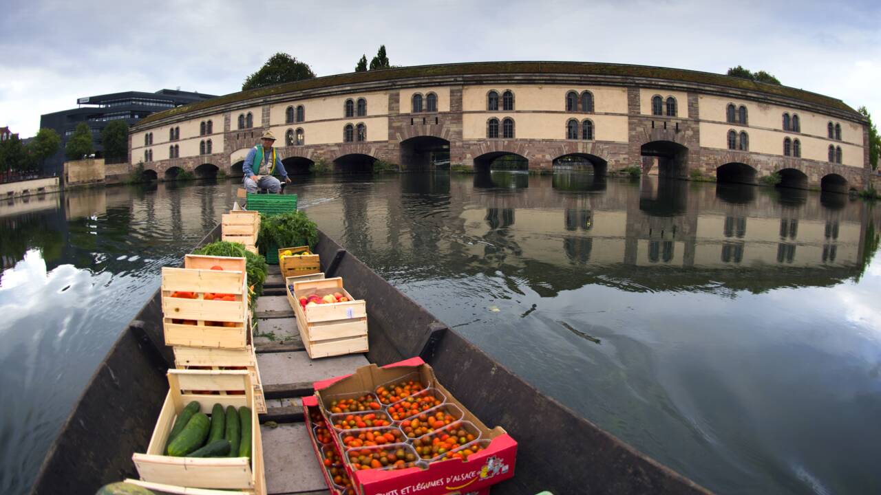 Strasbourg : un marché flottant à la rencontre des habitants du centre-ville