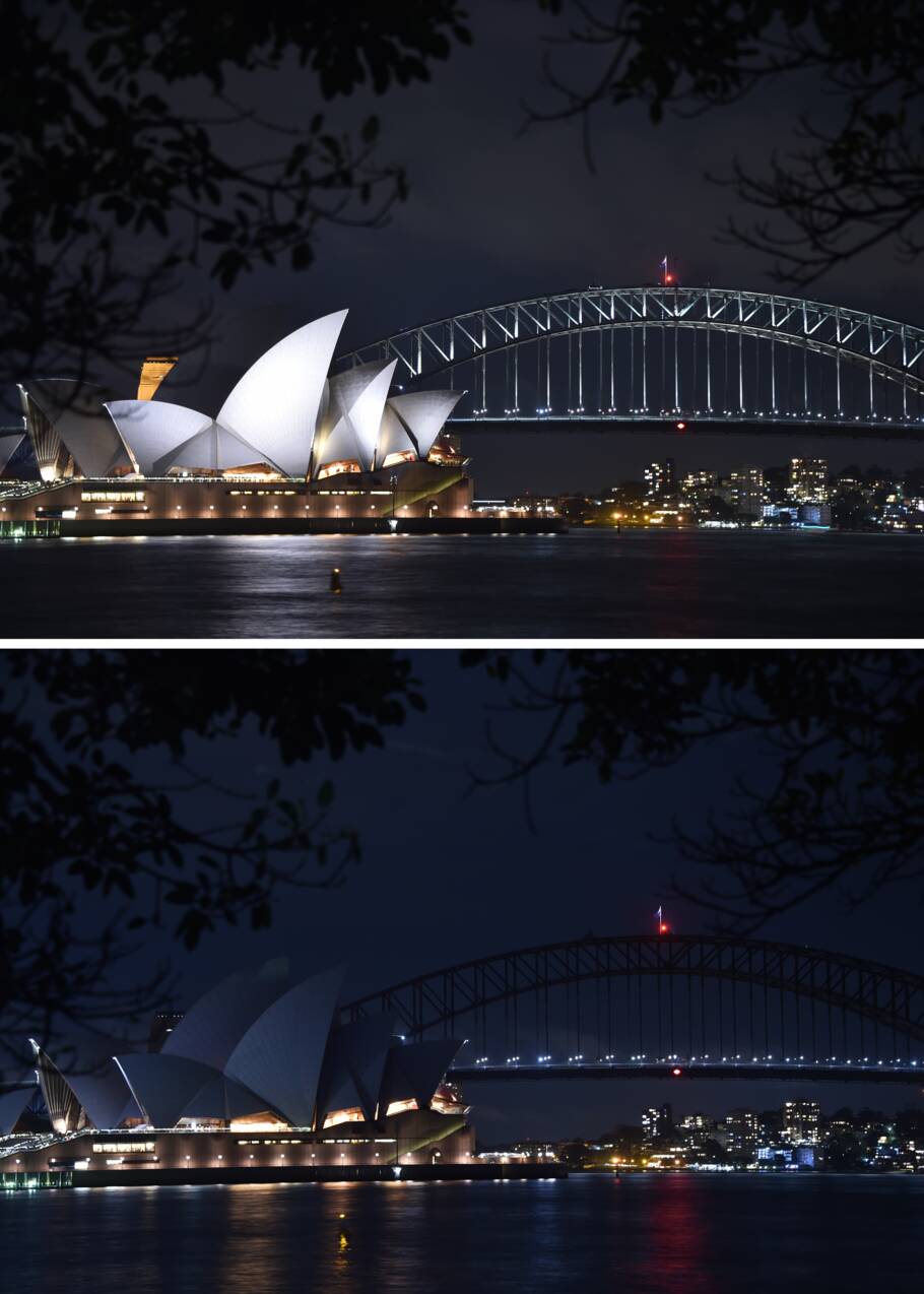 Après Sydney, lumières éteintes à Moscou ou Paris pour Earth Hour