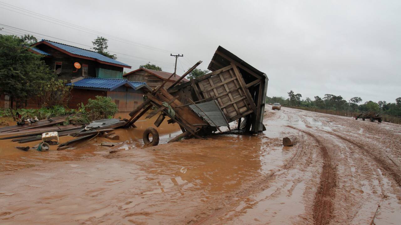 Barrage effondré au Laos: toujours des milliers de déplacés un an après (rapport)