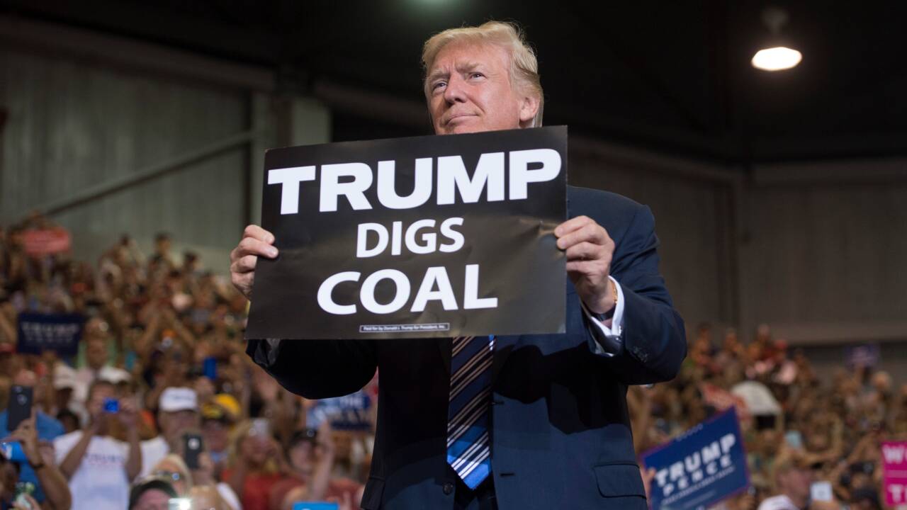 Donald Trump veut doper le charbon