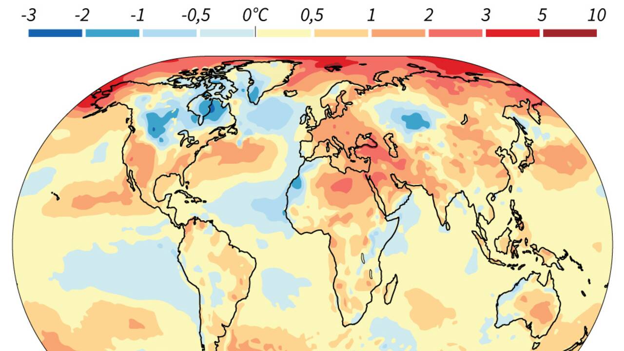 L'année 2018 en bonne voie d'être parmi les plus chaudes enregistrées, selon l'ONU