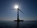 Pour la première fois dans les eaux françaises, une éolienne produit de l'électricité