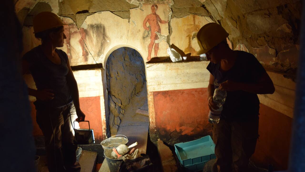 Une tombe exceptionnelle de plus de 2 000 ans découverte en Italie
