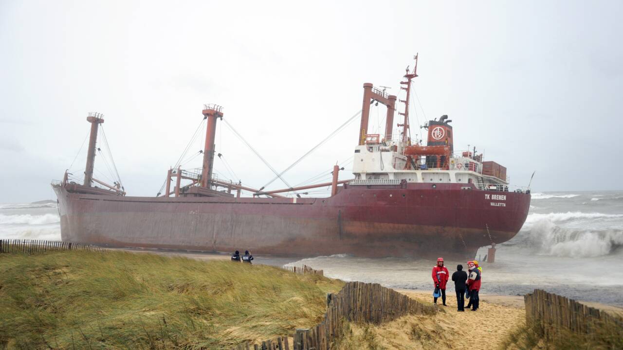 Le cargo TK Bremen échoué en 2011: le procès s'ouvre à Brest