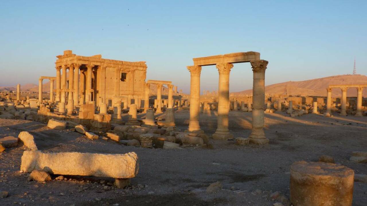 Palmyre : détruit par Daech, le temple de Baalshamîn reconstitué en 3D