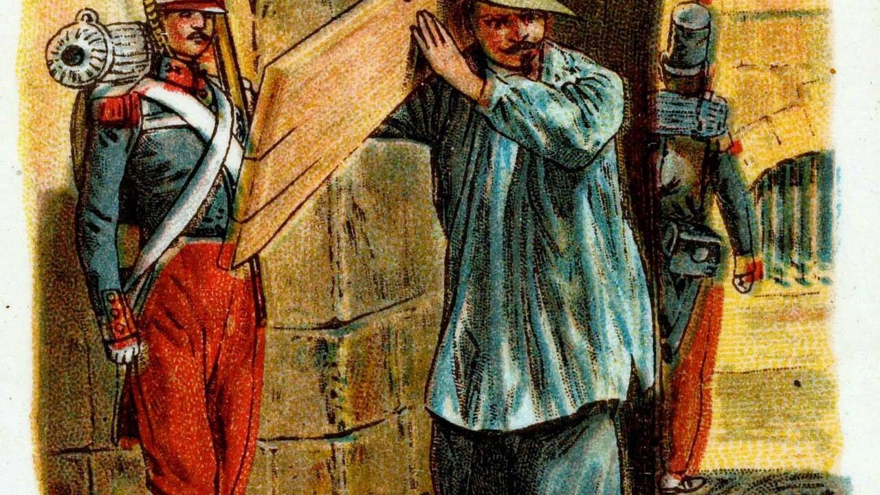 Napoléon III : son évasion de prison, déguisé en ouvrier