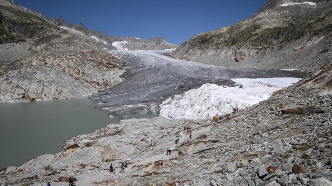 2018, "année des extrêmes" pour les glaciers suisses qui ont perdu 2,5% de leur volume