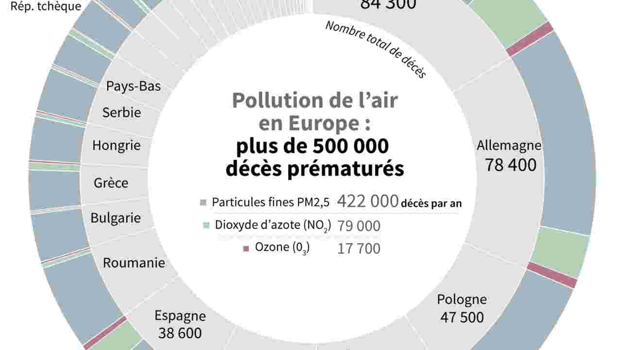 La pollution de l'air tue 600.000 enfants par an, selon l'OMS - Geo.fr