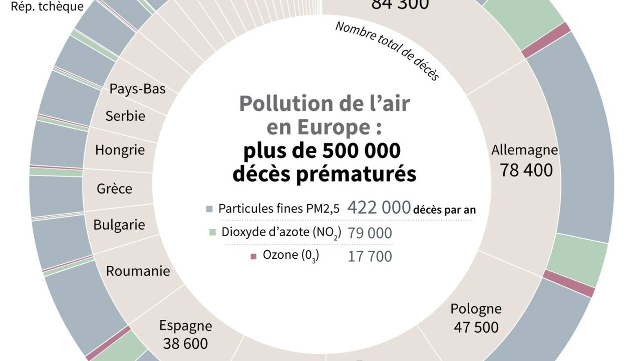 La pollution de l'air tue 600.000 enfants par an, selon l'OMS