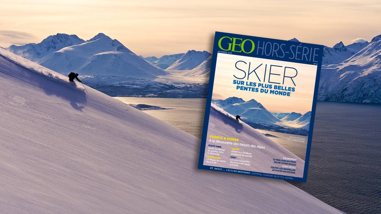 Du ski sur les plus belles pentes du monde dans le nouveau hors-série GEO