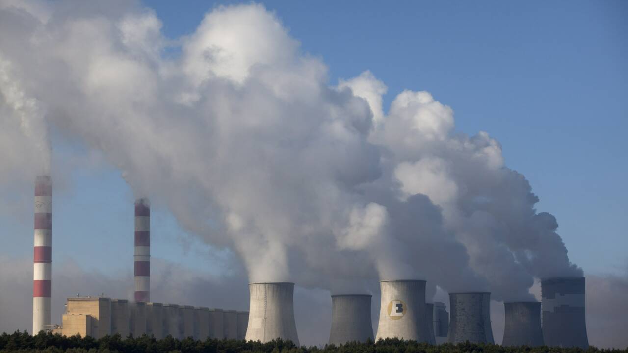Des militants de Greenpeace escaladent la cheminée de la plus grande centrale à charbon de l'UE