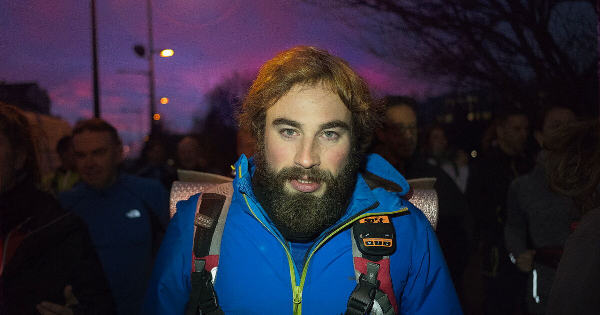 L'écoaventurier Julien Moreau boucle son triathlon géant pour la