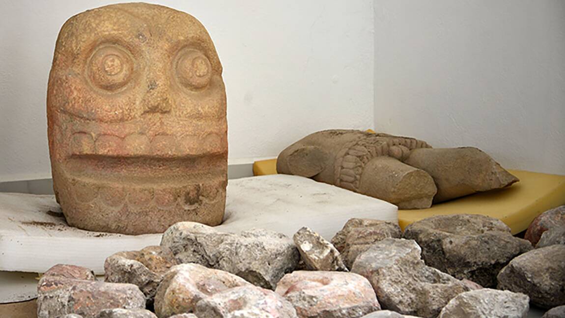 Un temple dédié au dieu aztèque Xipe Totec révélé pour la première fois au Mexique