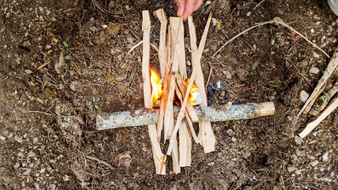 Survivre dans la nature : comment faire un feu… sans papier journal