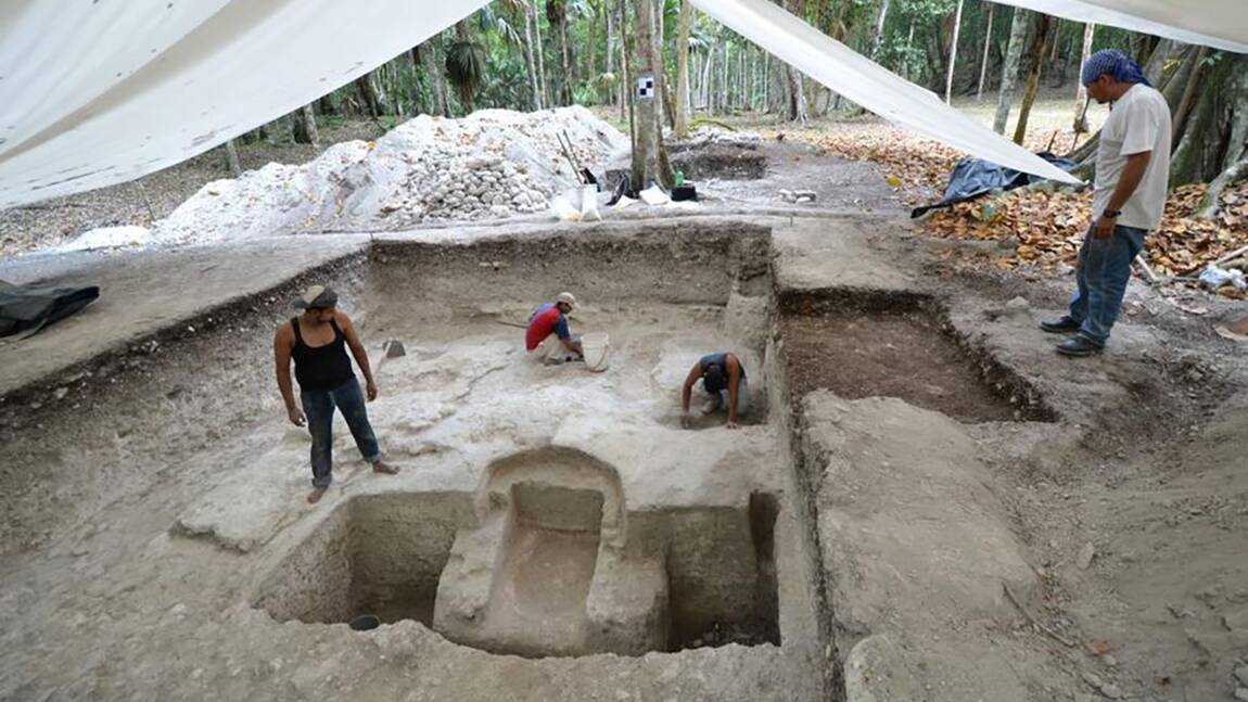 Au Guatemala, une "tombe" révèle un bain de vapeur utilisé par les Mayas il y a 2.500 ans