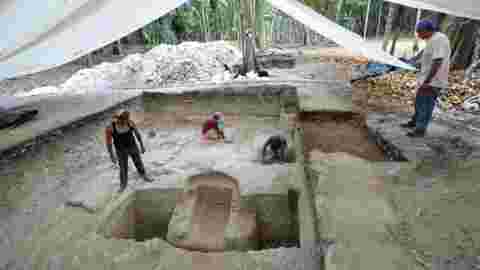 Au Guatemala, une "tombe" révèle un bain de vapeur utilisé par les Mayas il y a 2.500 ans