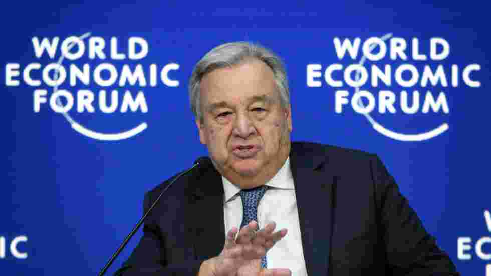 A Davos, le changement climatique au centre de l'attention