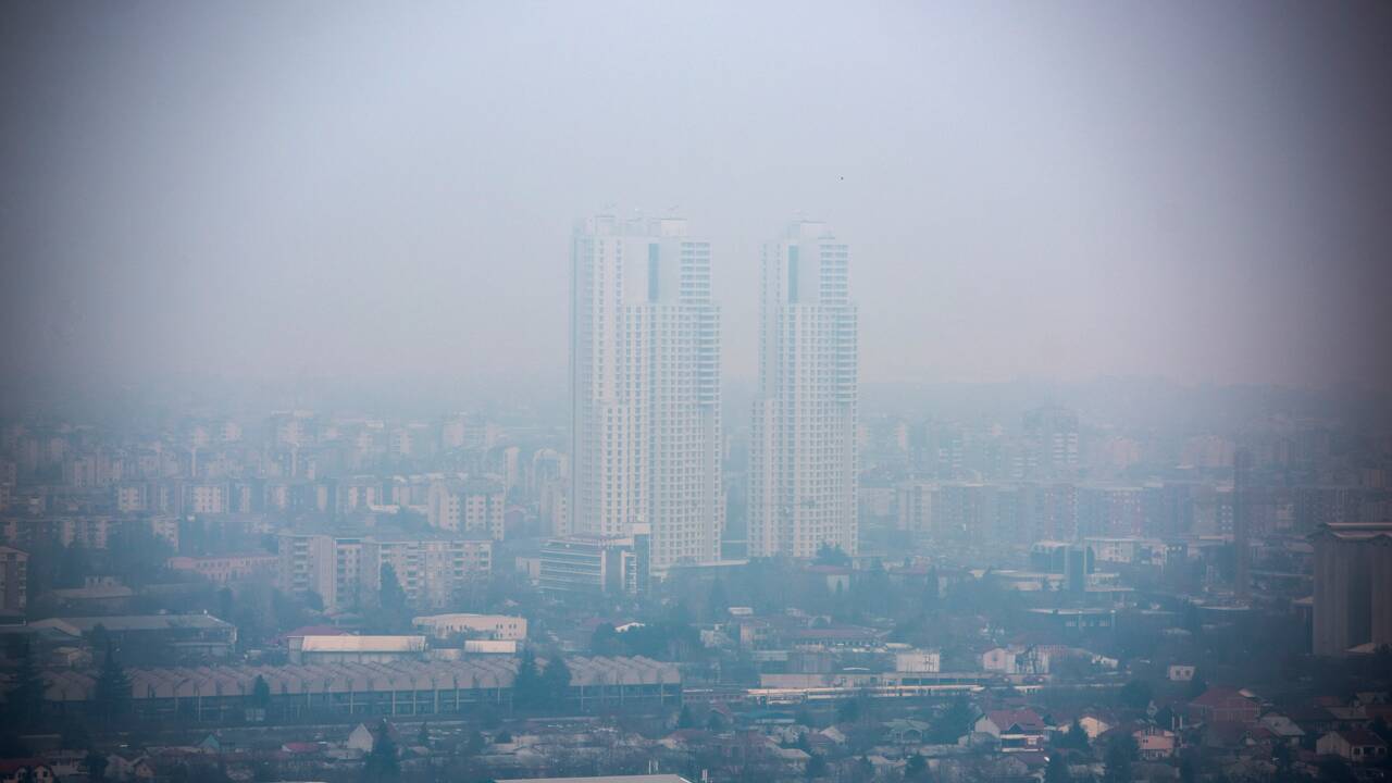 A Skopje, l'air est empoisonné, les hôpitaux sont bondés