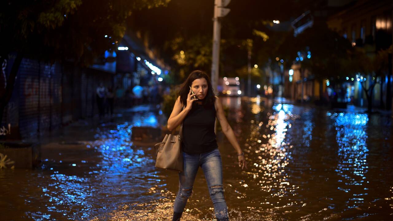 Pluies diluviennes à Rio: six morts