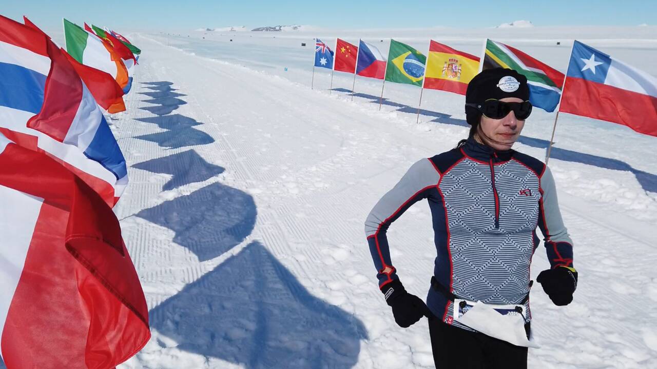 Antarctique, Dubai, Miami… Stéphanie Gicquel boucle 7 marathons en 7 jours pour les enfants malades