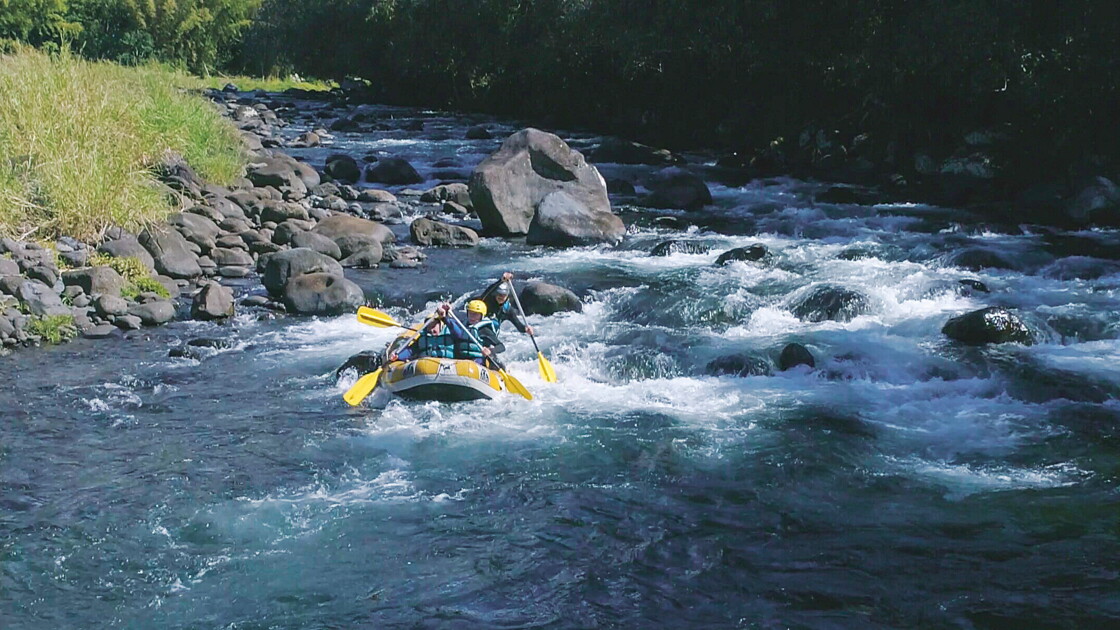 Île de La Réunion, SaintBenoît Kayakraft pour fous rires garantis
