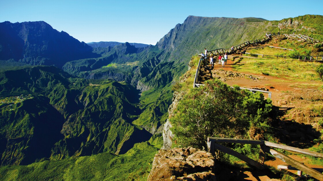 île De La Réunion Le Piton Maïdo Un Balcon En Montagne