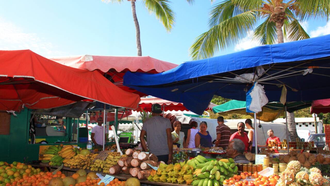 Île de La Réunion, Saint-Paul : toutes les couleurs du marché