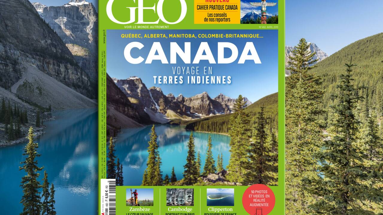 Le Canada dans le nouveau magazine GEO