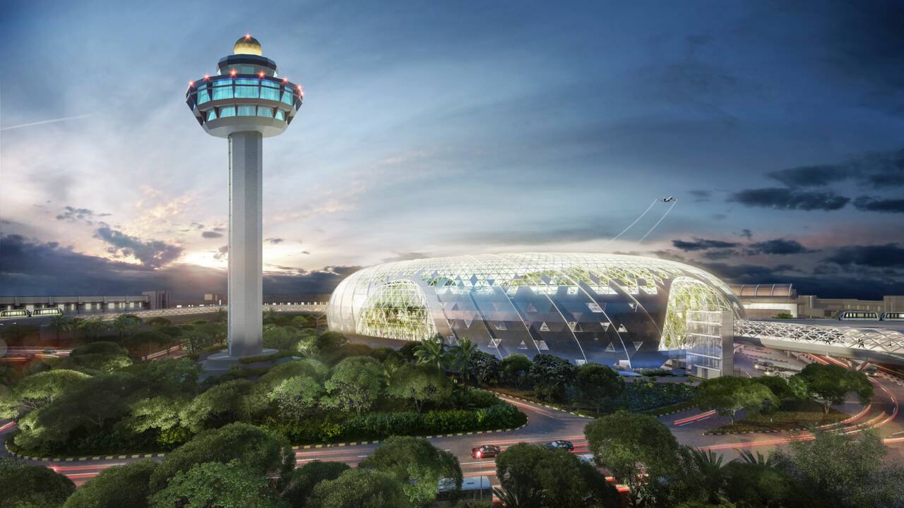Singapour s'apprête à inaugurer un complexe unique au monde dans son aéroport