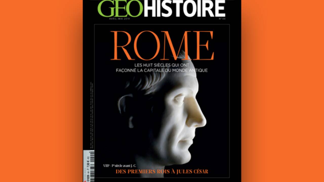 Des premiers rois à Jules César, Rome dans le nouveau GEO Histoire