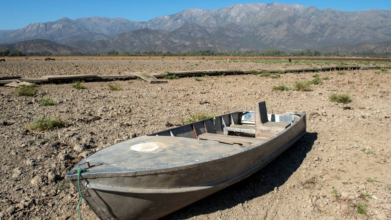 Au Chili, un lac rayé de la carte par la sécheresse