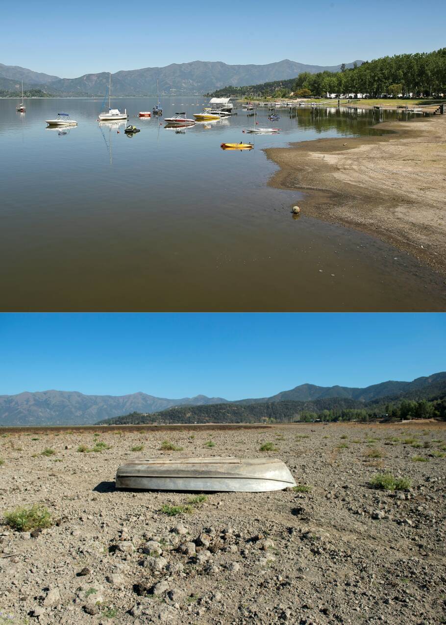 Au Chili, un lac rayé de la carte par la sécheresse