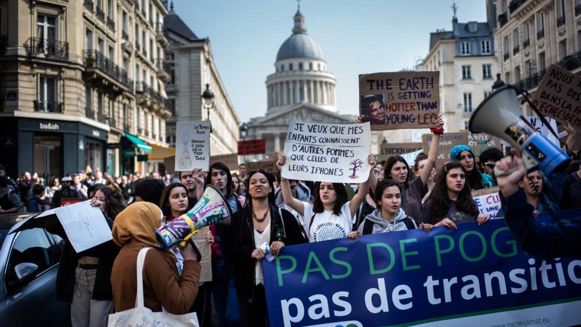 A Paris ou Strasbourg, nouvelles manifs de jeunes pour le climat